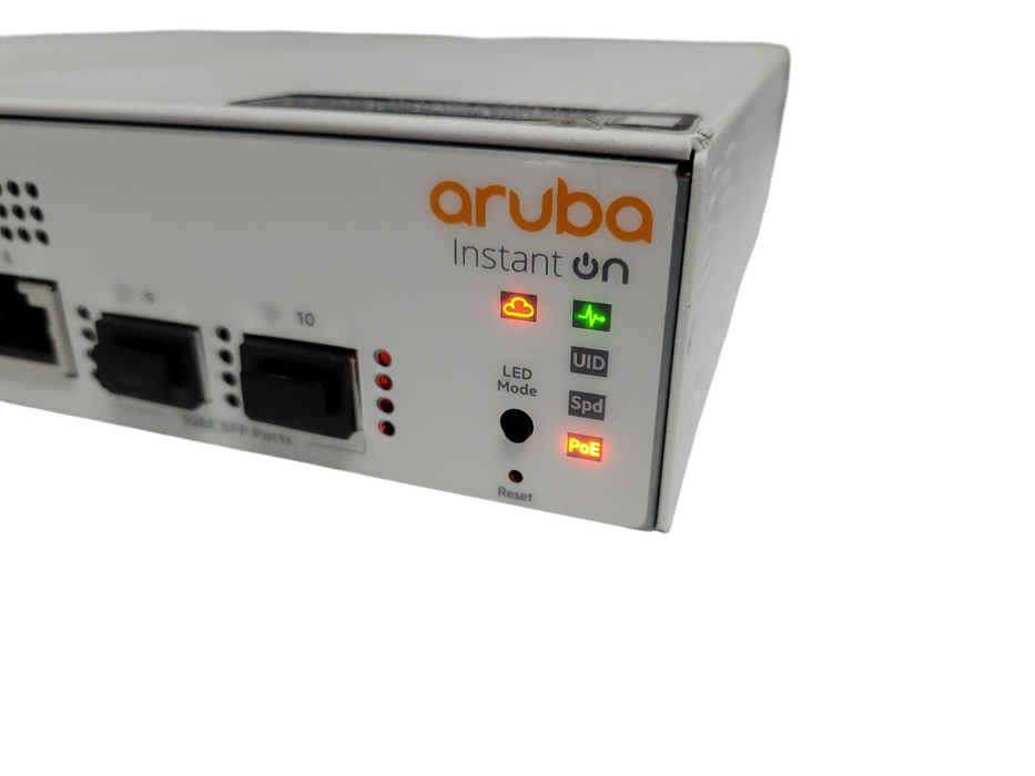 Aruba Instant On 1930 Switch 8p 1G Base-T Class 4 PoE / 2p 1G SFP JL681A READ