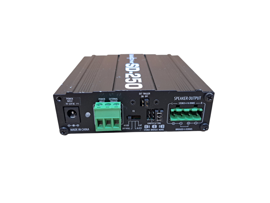 SolidDrive SD250 | 2-Channel Mini Amplifier | Power-On Tested
