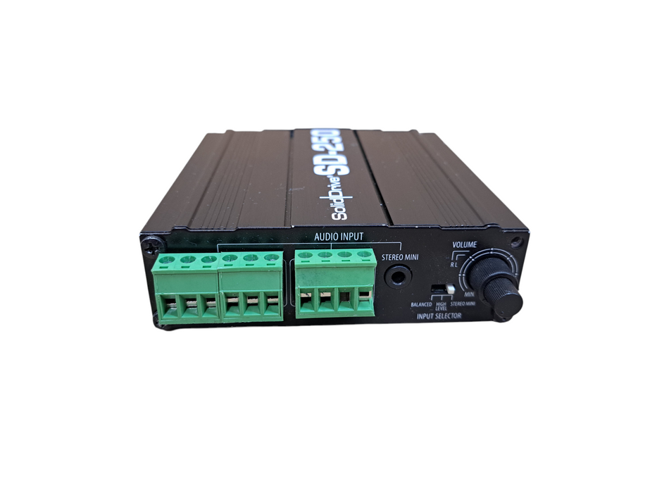 SolidDrive SD250 | 2-Channel Mini Amplifier | Power-On Tested