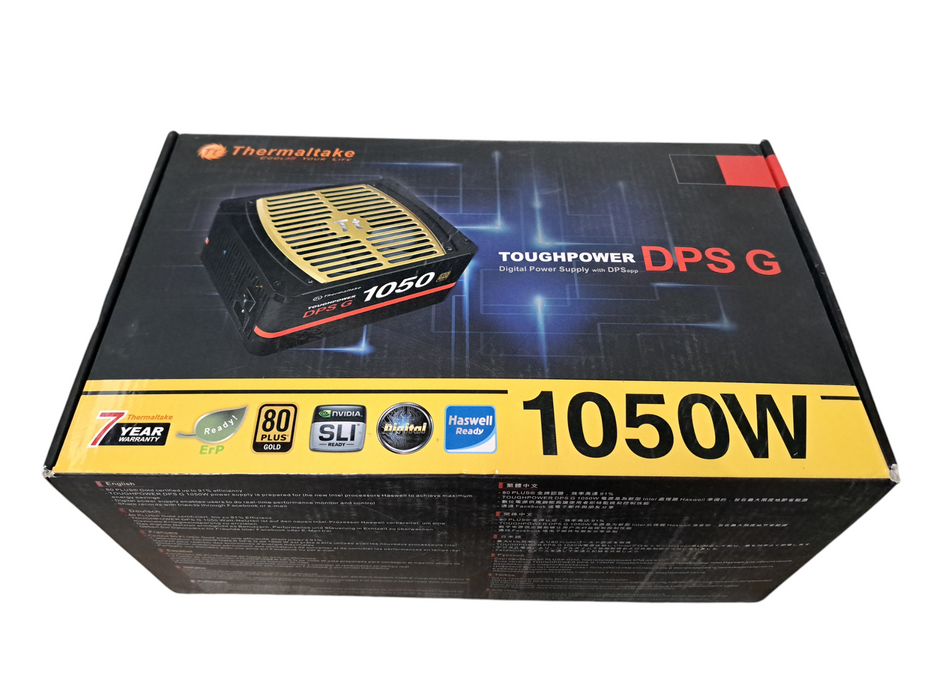 Thermaltake Toughpower 80 Plus Gold 1050W Modular Power Supply UNTESTED