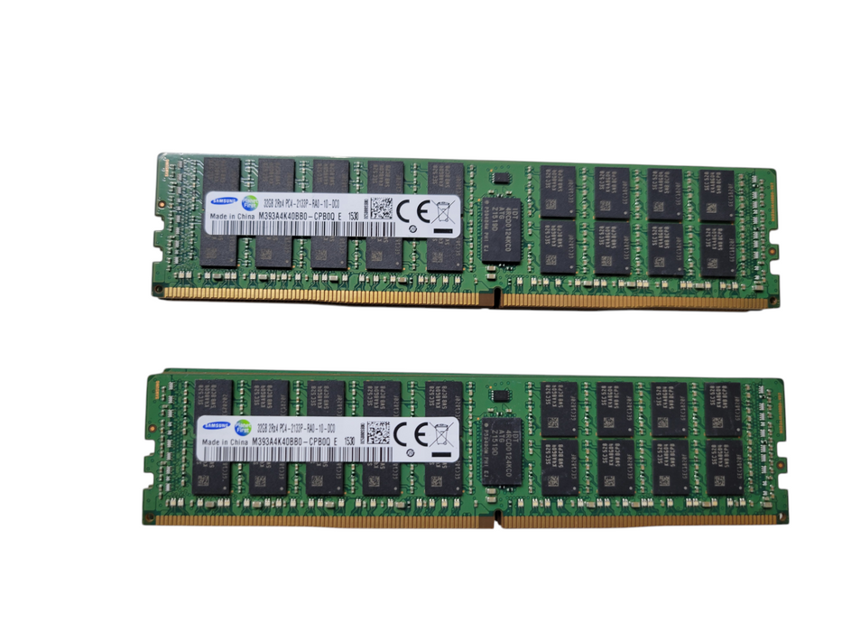 Lot of 8x - 32GB SAMSUNG 4DRx4 PC4-2133P-LD0 M3864Ag0DM0-CPB0Q DDR4 Server RAM
