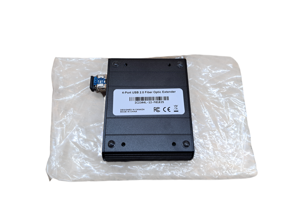 Extreme USB 4-Port USB 2.0 Fiber Optic Extender (New Open Box)