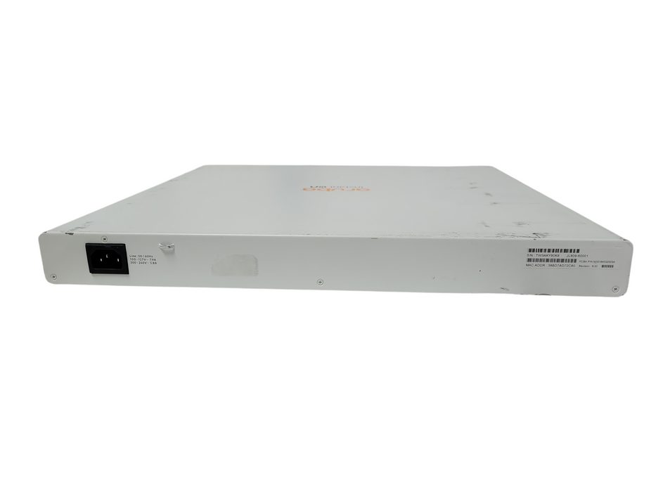 Aruba Instant On 1960 48G 40p Class4 8p PoE 2XGT 2SFP+ 600W Switch JL809A w/ears