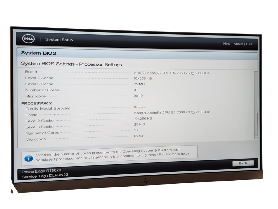 DELL PowerEdge R730xd 2x Intel Xeon E5-2660 v3 32GB RAM