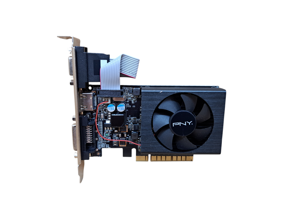 PNY NVIDIA GeForce GT 710 2GB DDR3 Graphics Card | Full Height