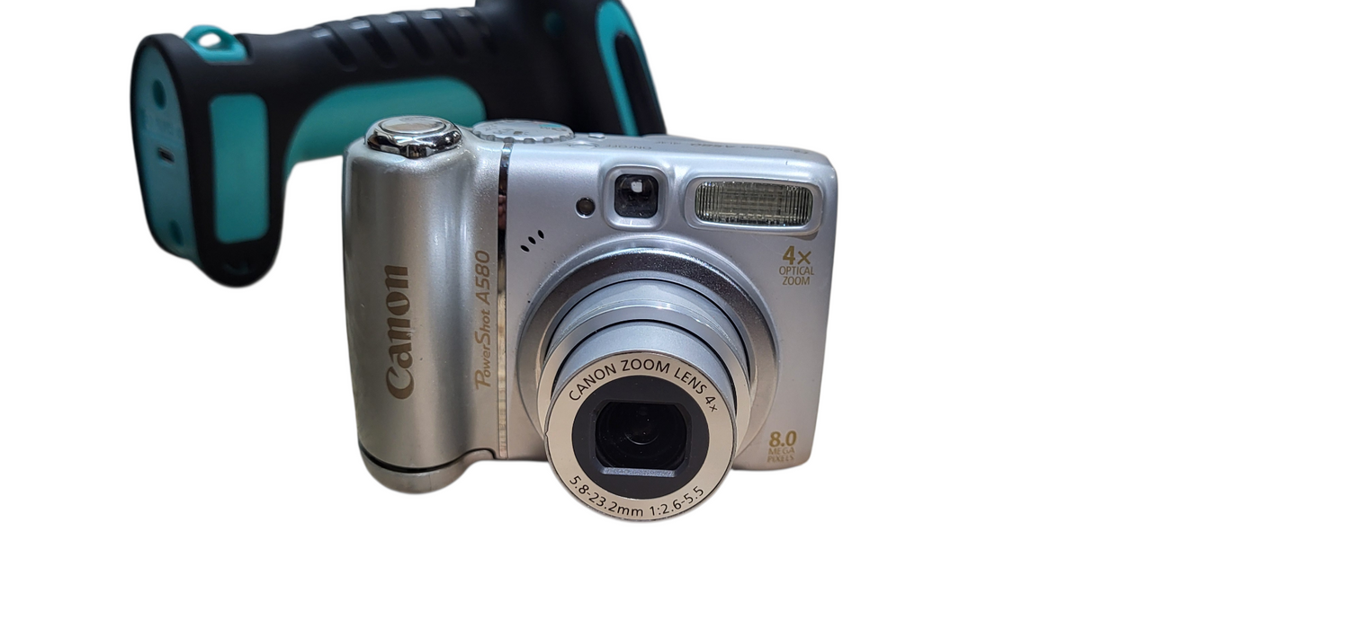 Canon PowerShot A580 Ai AF Digital Camera 8.0 Megapixel 4x Optical Zoom  | READ