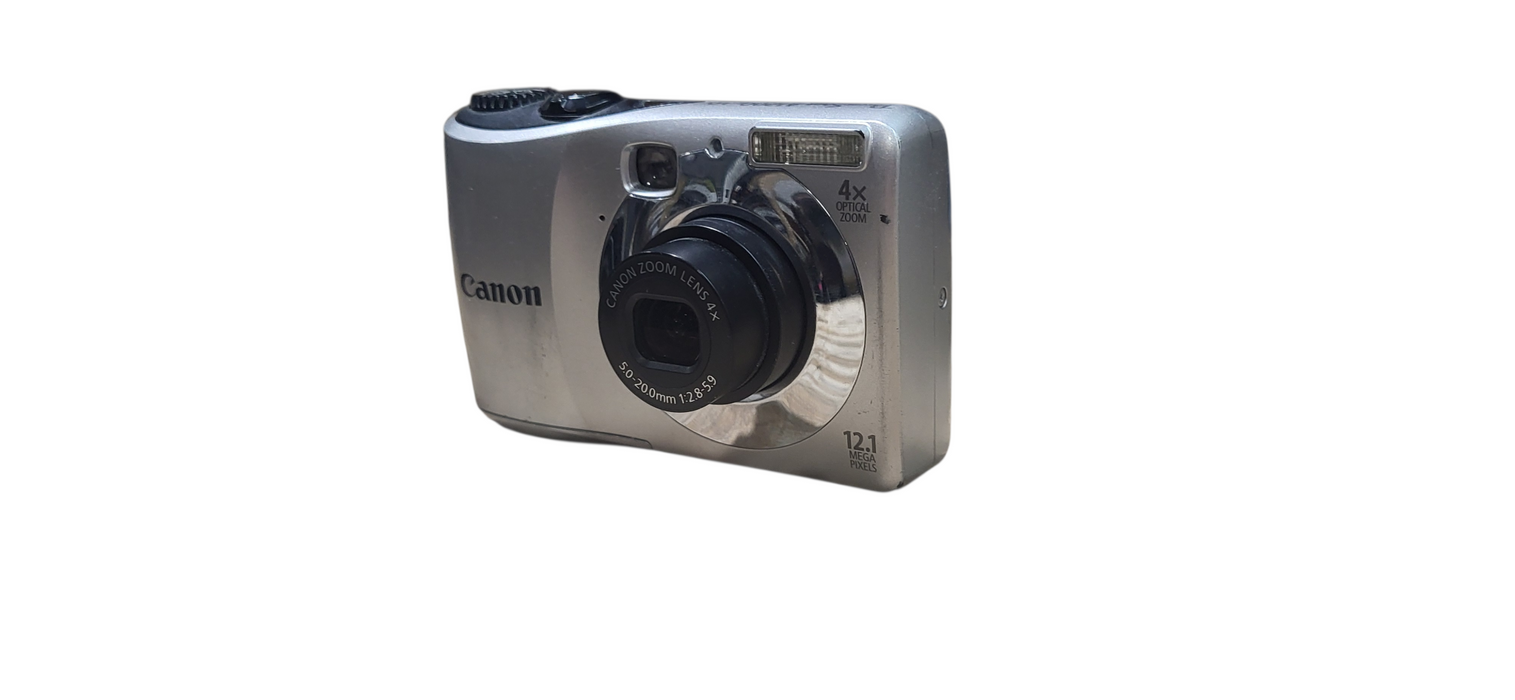 Canon PowerShot A1200 HD 12.1MP Black Digital Camera 4x Zoom