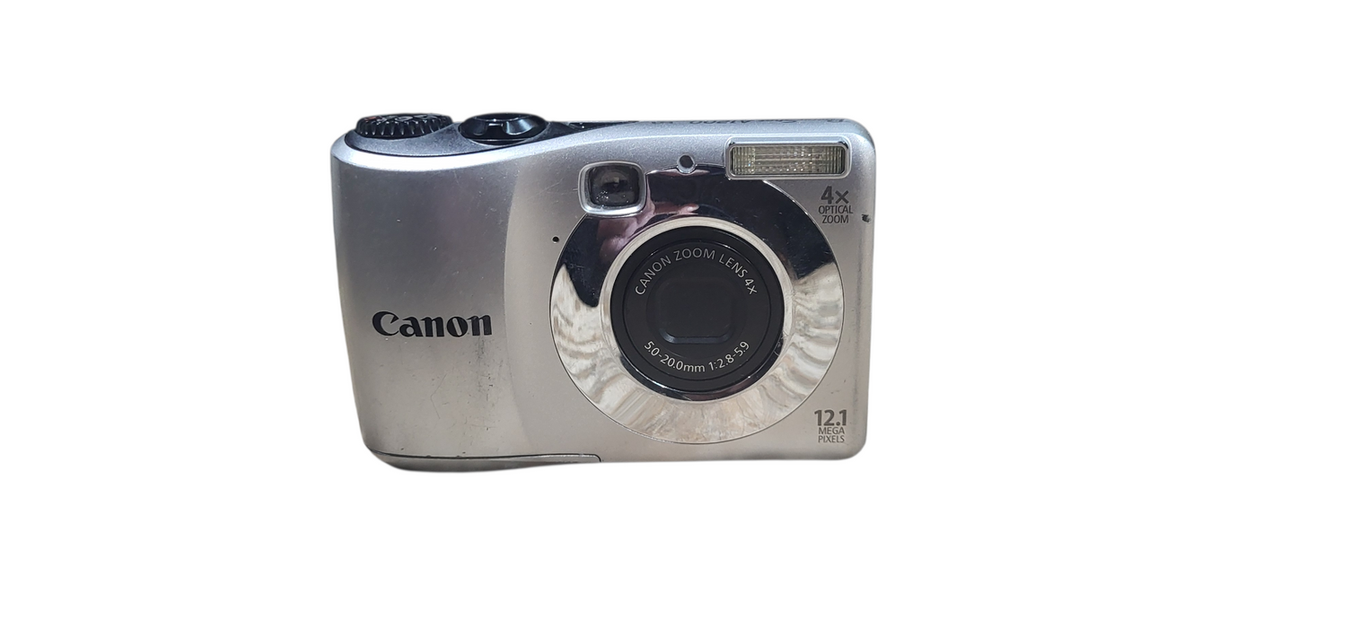 Canon PowerShot A1200 HD 12.1MP Black Digital Camera 4x Zoom