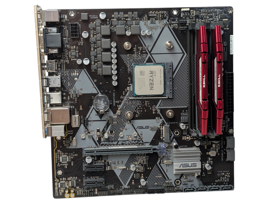 ASUS Prime B450M-A AMD Ryzen 7 3800X 16GB RAM Motherboard Combo