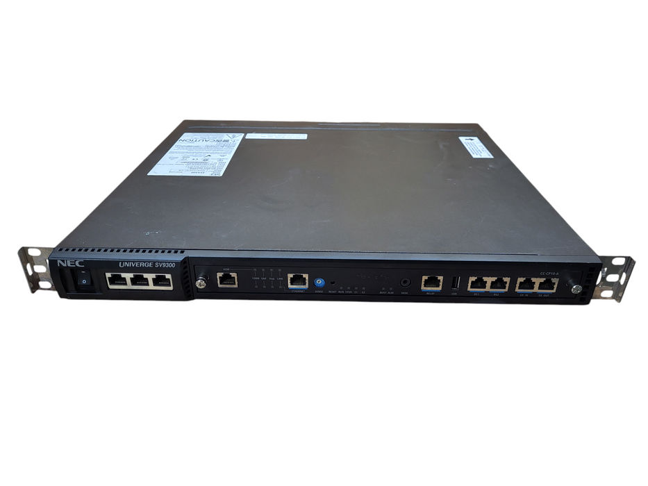 NEC SV9300 CC-CP10-A with GPZ-128IPLD 1 U Phone System Chassis