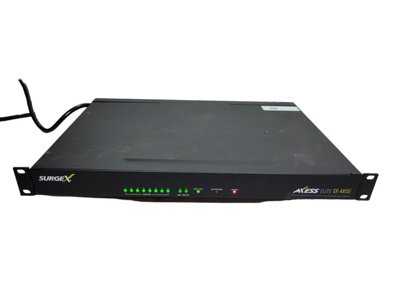 SurgeX Axess Elite SX-AX15E Power Conditioner Surge Suppressor 120V 15 Amp Q%