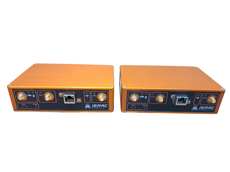 Lot of 2x ISAAC Instruments On Board WRU1K8-HN1 Fleet Management Device