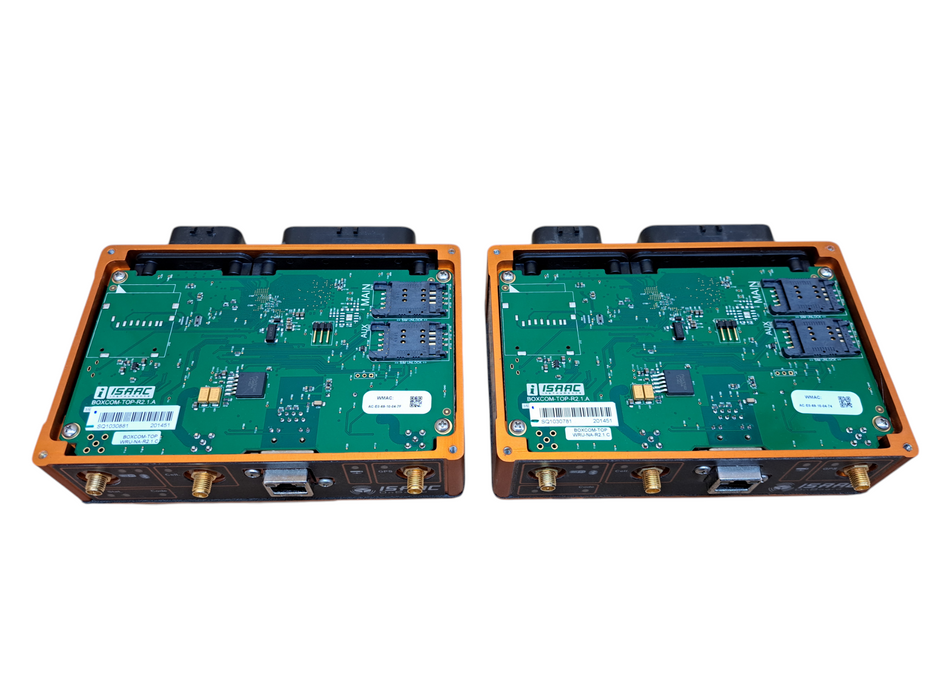 Lot of 2x ISAAC Instruments On Board WRU1K8-HN1 Fleet Management Device