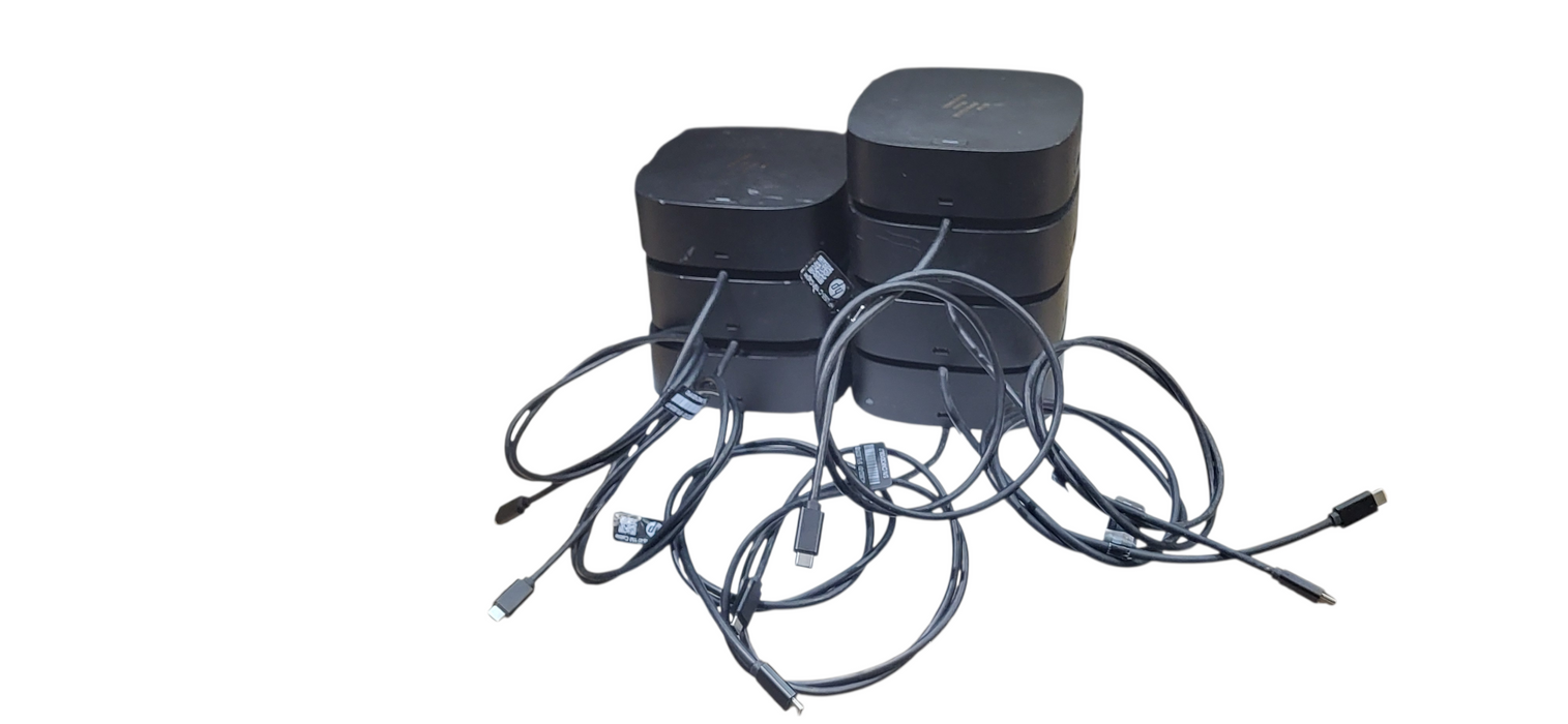 Lot of 7x HP HSN-IX02 G5 USB-C Docking Station | Power Tested