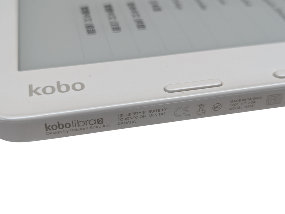 Kobo Libra 2 EBook  EReader Tablet