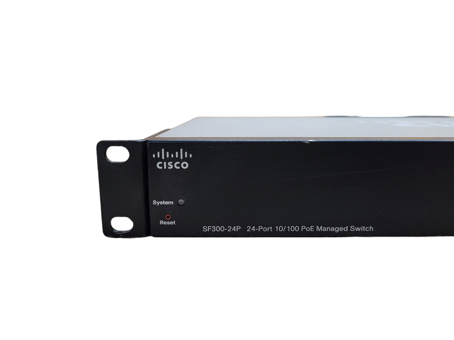 Cisco SF300-24P 24-port 10/100 PoE Managed Switch