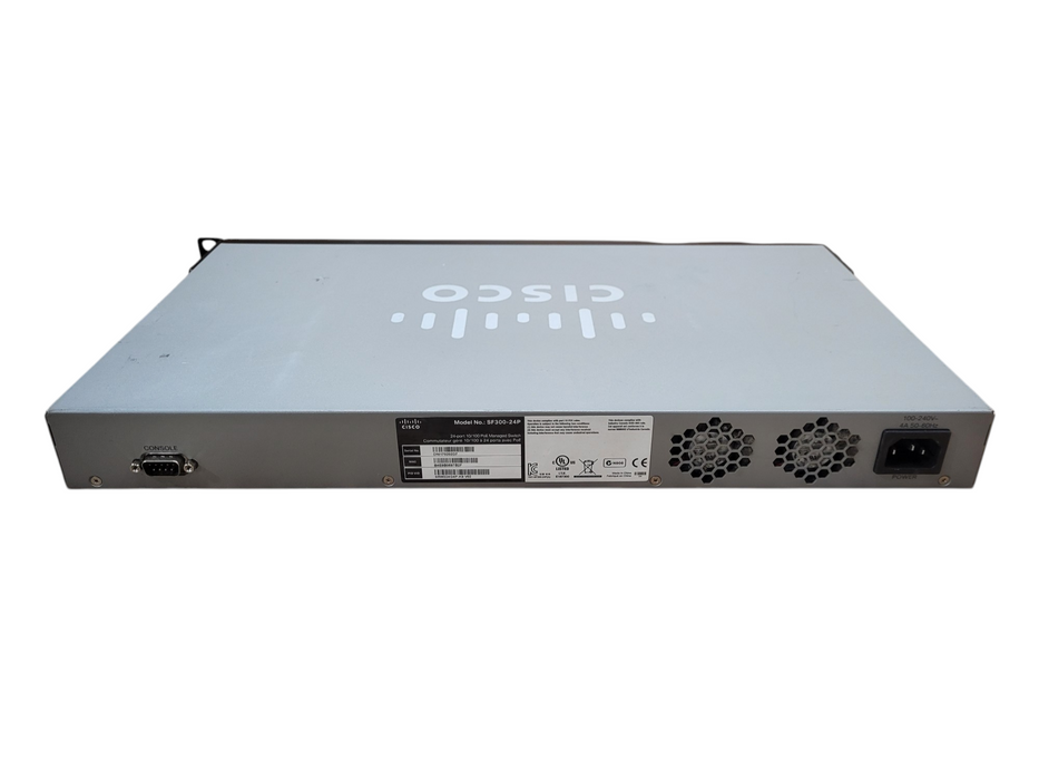 Cisco SF300-24P 24-port 10/100 PoE Managed Switch