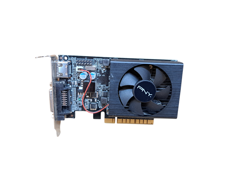 PNY NVIDIA GeForce GT 710 2GB DDR3 Low Profile Graphics Card