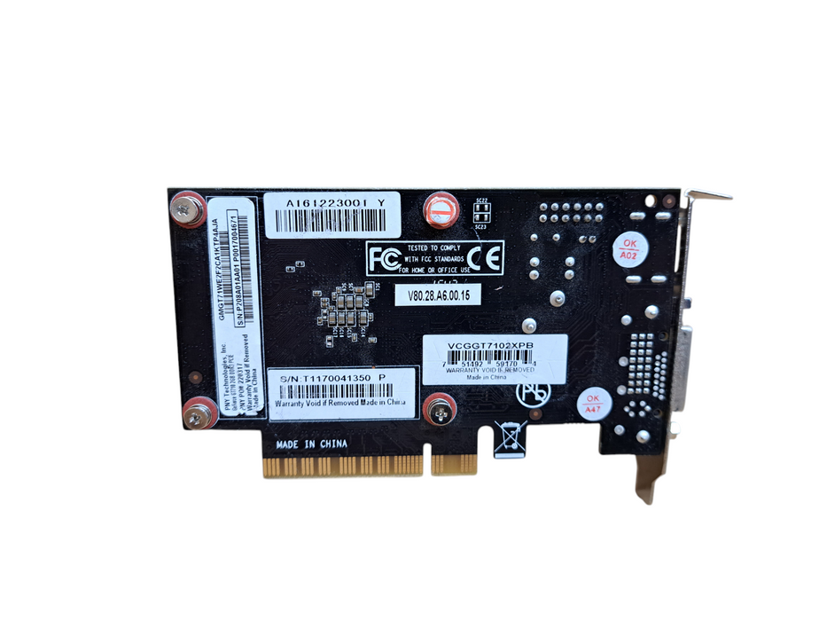 PNY NVIDIA GeForce GT 710 2GB DDR3 Low Profile Graphics Card