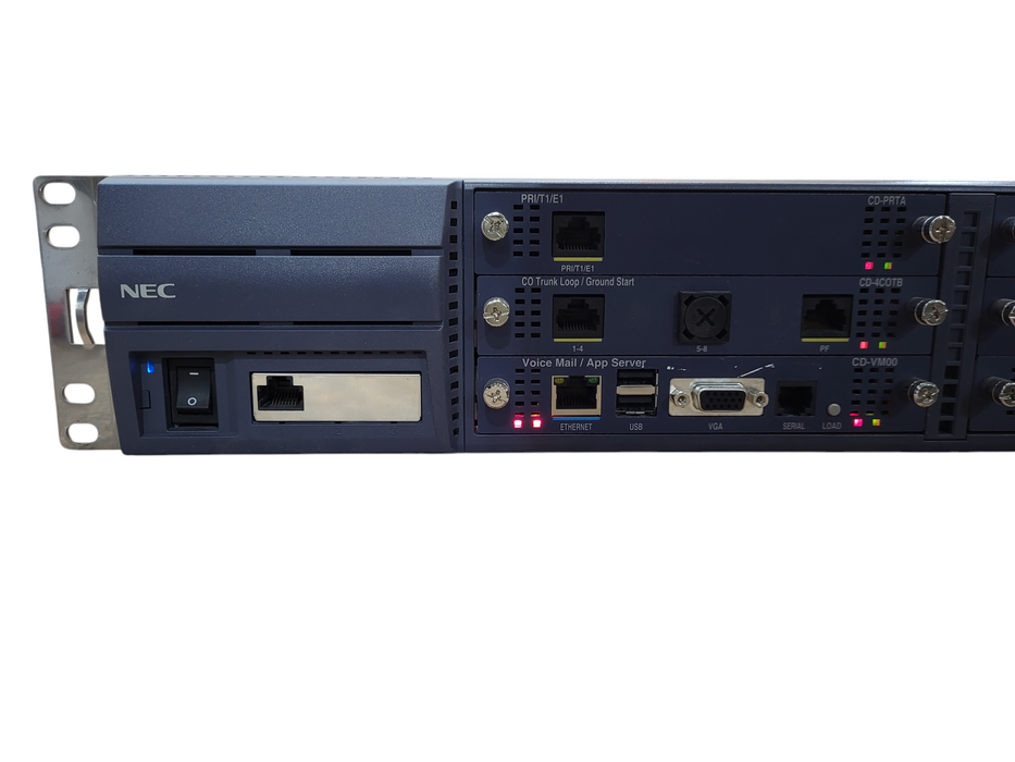 NEC SV8100/SV8300 CHS2U-US w/ 2x CD-16DLCA, CD-8DLCA, CD-PRTA, CD-4COTB, CD-VM00