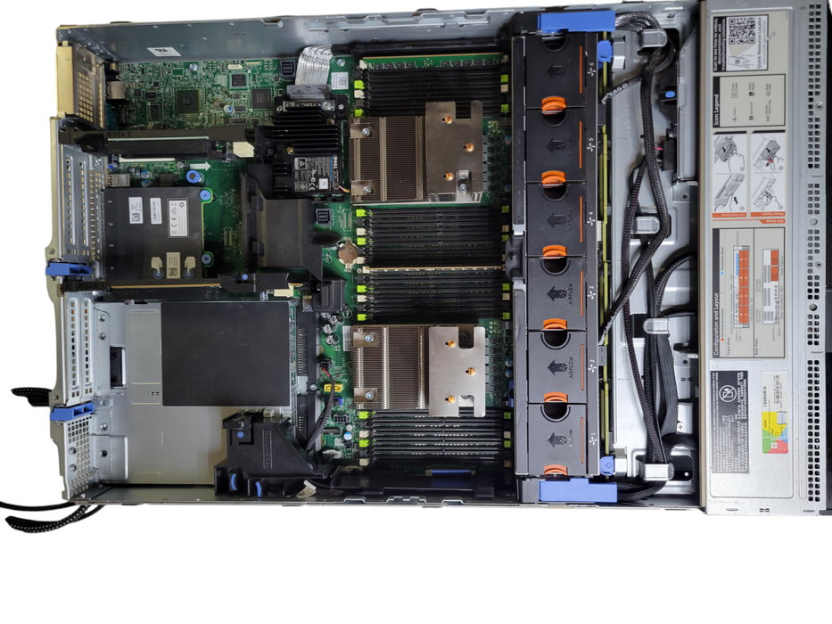 Dell PowerEdge R730 - 2x Xeon E5-2620 v3 32GB DDR4 PERC H730P Mini 2x750W PSU