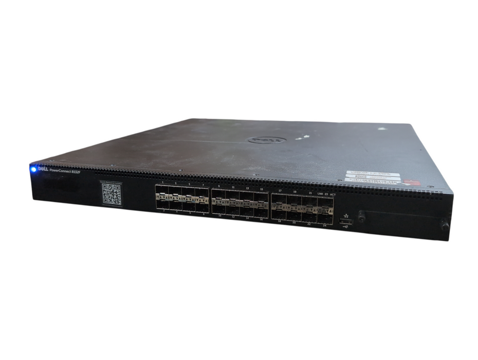 Dell PowerConnect 8132F 10Gb 24 Port Ethernet Switch w/ 2x 460W AC