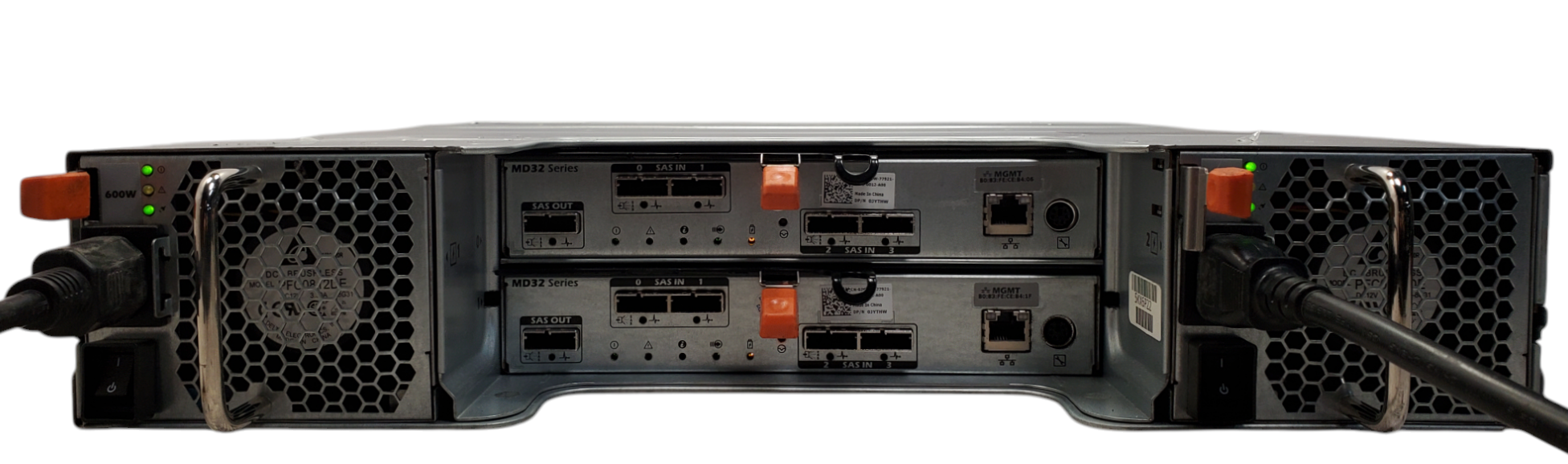 Dell MD3220 24x2.5 HDD Bay Enclosure Array w/ 2x MD32 Series Controllers