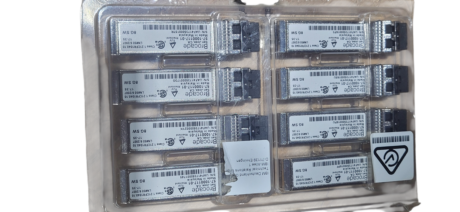 Lot of 8x Brocade 57-1000117-01 Network Switch Module