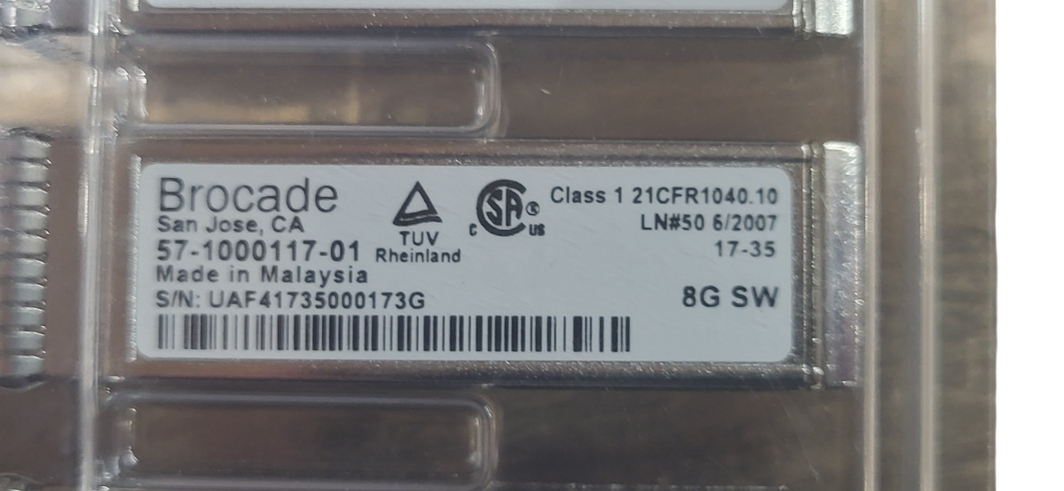 Lot of 8x Brocade 57-1000117-01 Network Switch Module