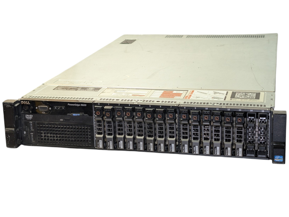 DELL PowerEdge R820 2x Intel Xeon E5-4620 0 256GB RAM