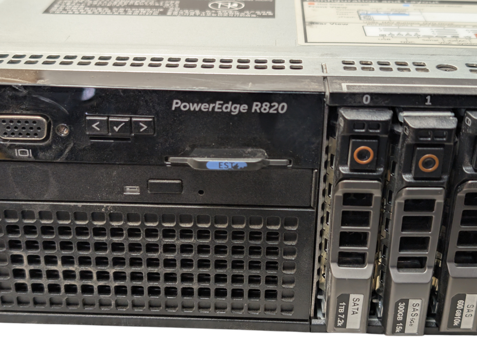 DELL PowerEdge R820 2x Intel Xeon E5-4620 0 256GB RAM