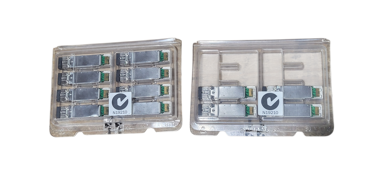Lot of 12x JDSU PLRXPL-VC-SH4-931 IBM 77P8749 8Gb SFP+ Optical Transceiver