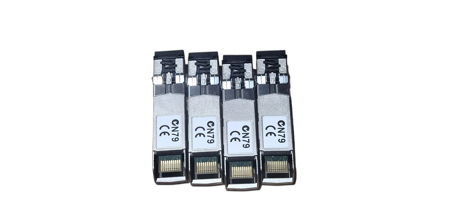 lot of 4x IBM Avago 49Y4123 8Gb FC SFP+ Transceiver 850nm LC 77P8749