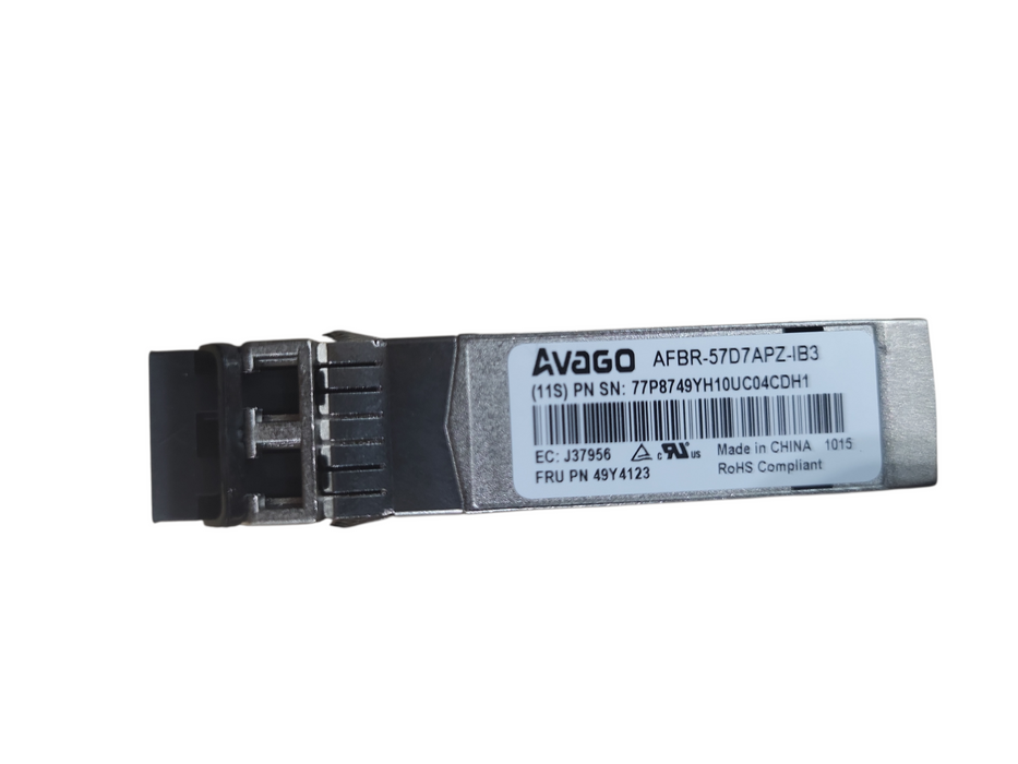 lot of 4x IBM Avago 49Y4123 8Gb FC SFP+ Transceiver 850nm LC 77P8749
