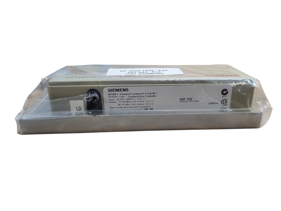 Siemens 540-100 APOGEE TEC Box Equipment Controller Open box