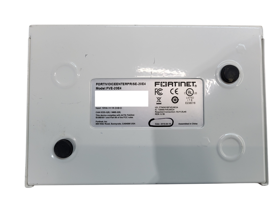 Fortinet FortiVoice Enterprise 20E4 FVE-20E4