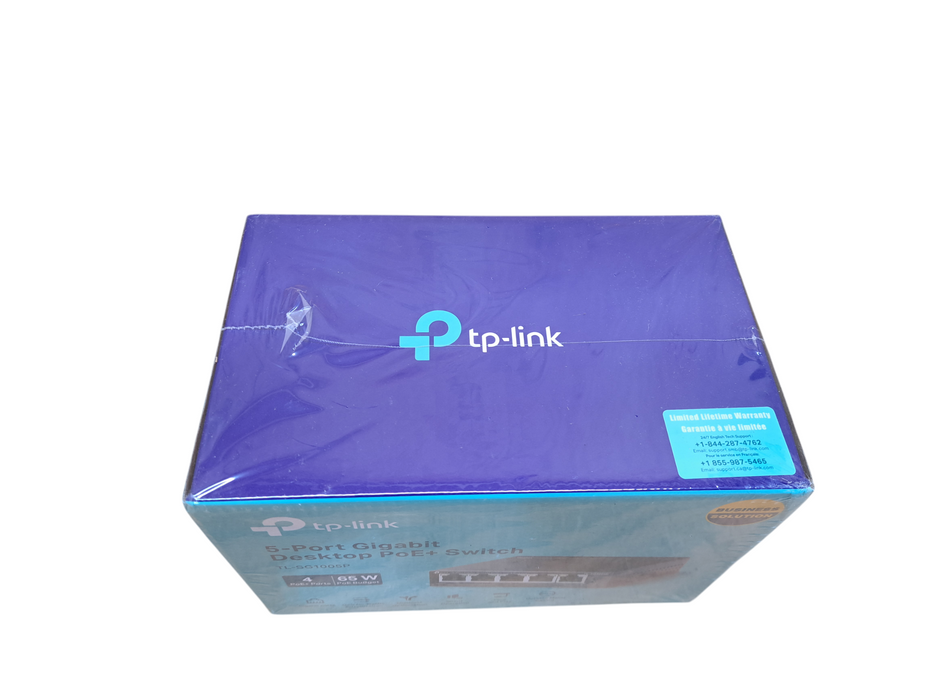 TP-LINK TL-SG1005P 5-Port Gigabit Desktop  PoE+ Switch (Sealed)