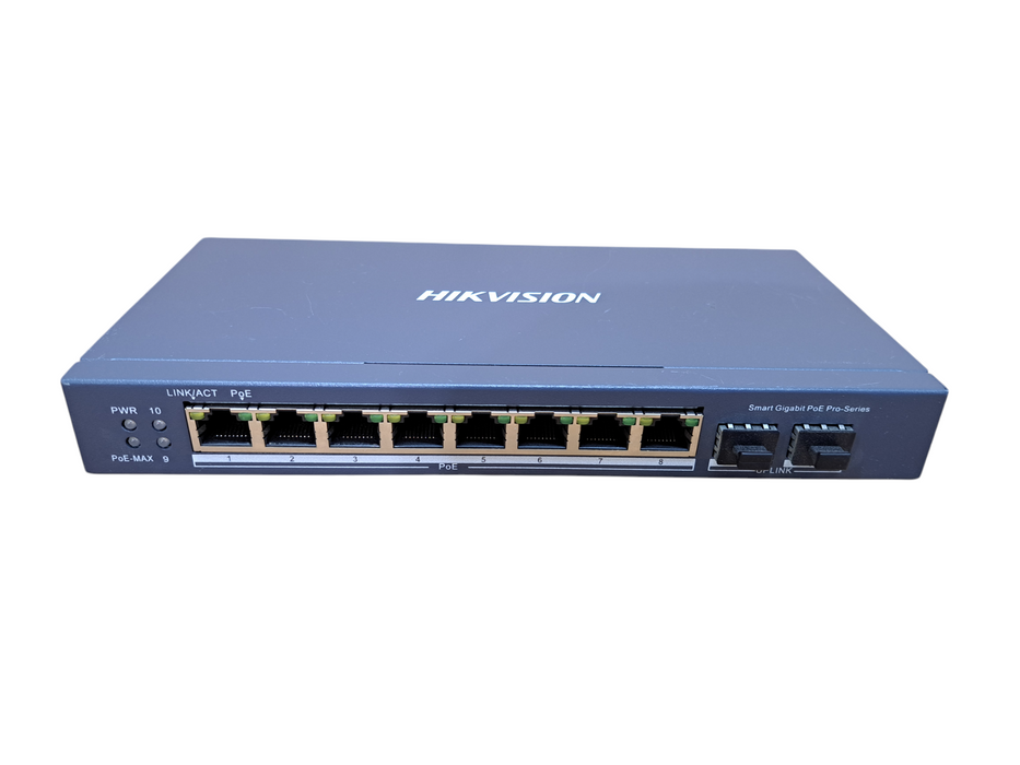 HIKVISION DS-3E1510P-SI | 8-Port Gigabit PoE Pro-Series Ethernet Switch