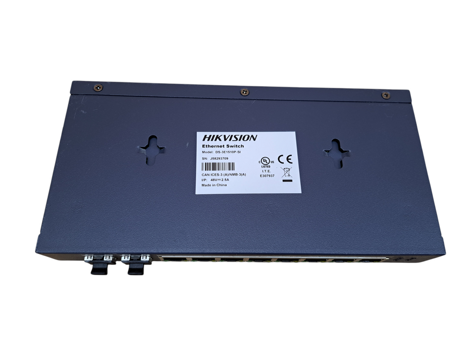 HIKVISION DS-3E1510P-SI | 8-Port Gigabit PoE Pro-Series Ethernet Switch