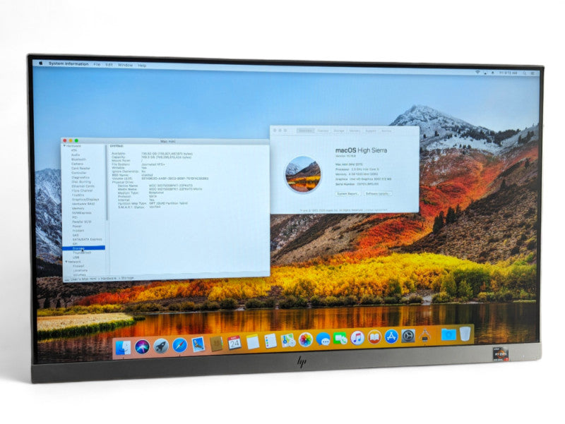 Apple Mac mini Intel Core i5-2415M 2.3GHz (Mid-2011) 8GB RAM & 750GB Storage  -