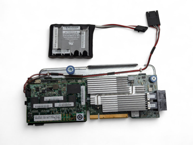 CISCO 12GB/S SAS PCI-E RAID with battery and bracket   -