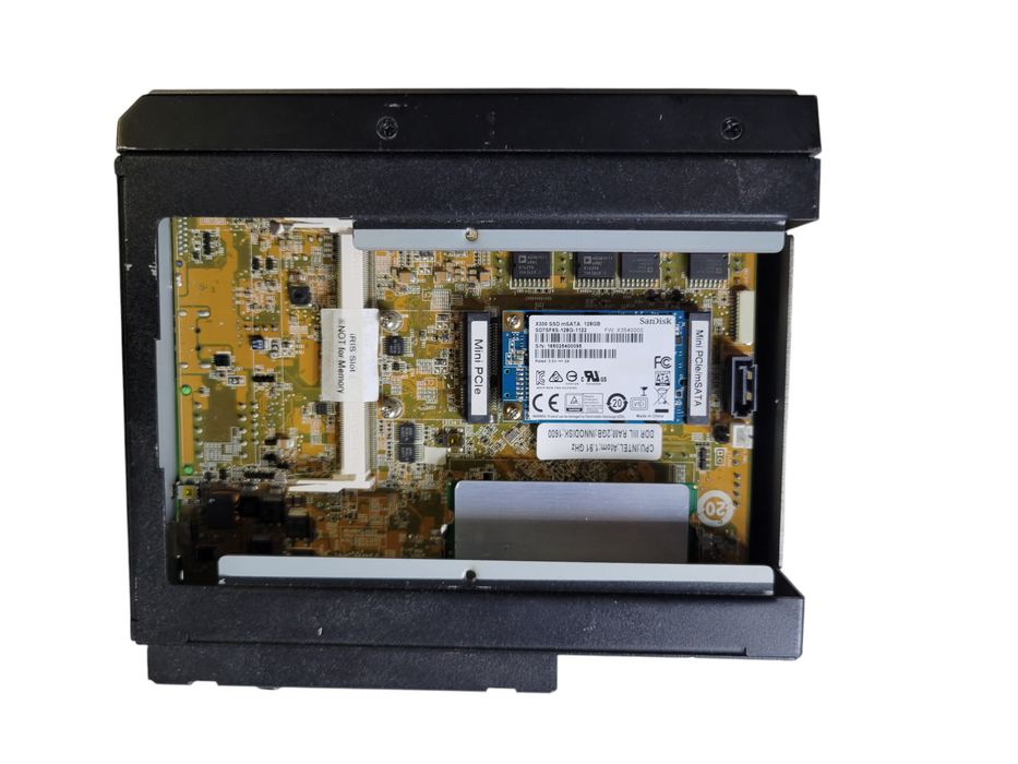 iEi DRPC-120 / SMARDT G5-TT DIN RAIL PC - Intel Atom E3845 2GB RAM 128GB mSATA