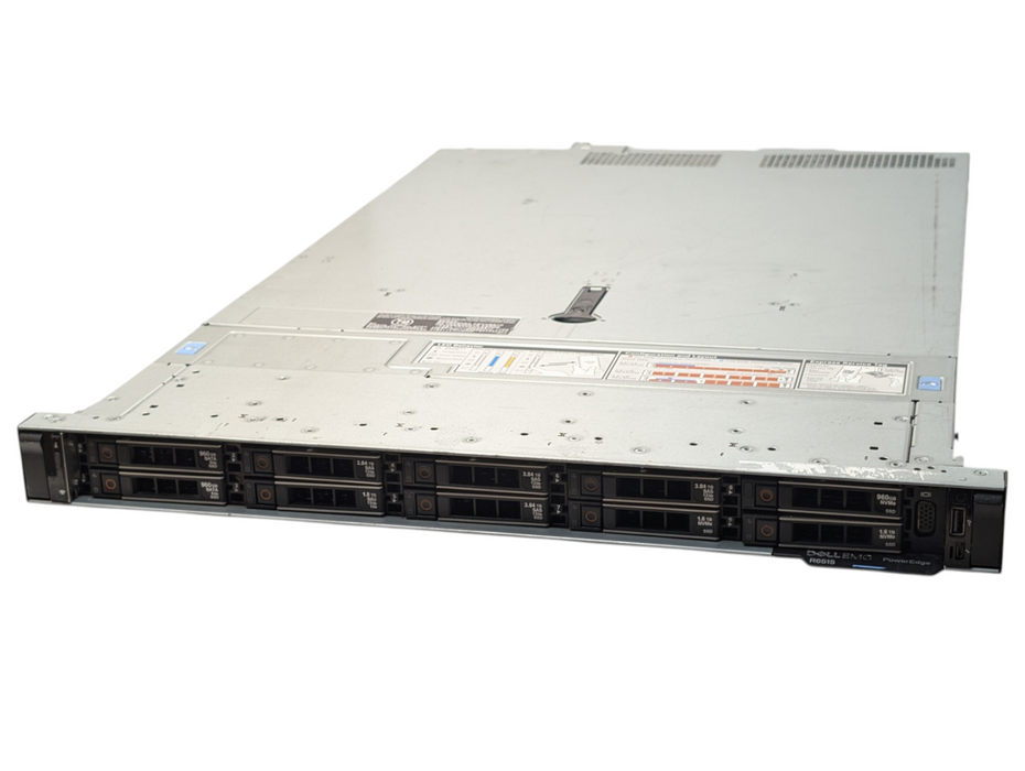 DELL PowerEdge R6515 AMD EPIC 7302P 16 Core 32GB RAM 3x 200GB SAS SSD