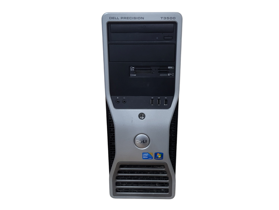 Dell Precision T3500 Xeon W3503 @ 2.4GHz 4GB RAM DDR3 Quadro 600 GPU 525W PSU