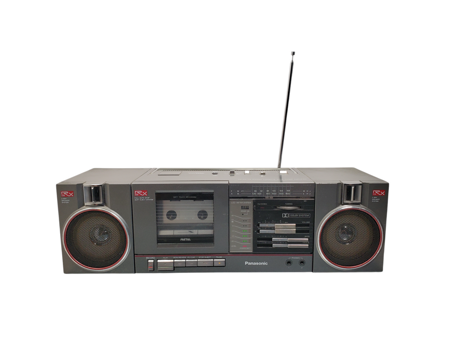 Panasonic RX-C50 FM-AM-FM Stereo Cassette Deck Tuner Amplifier