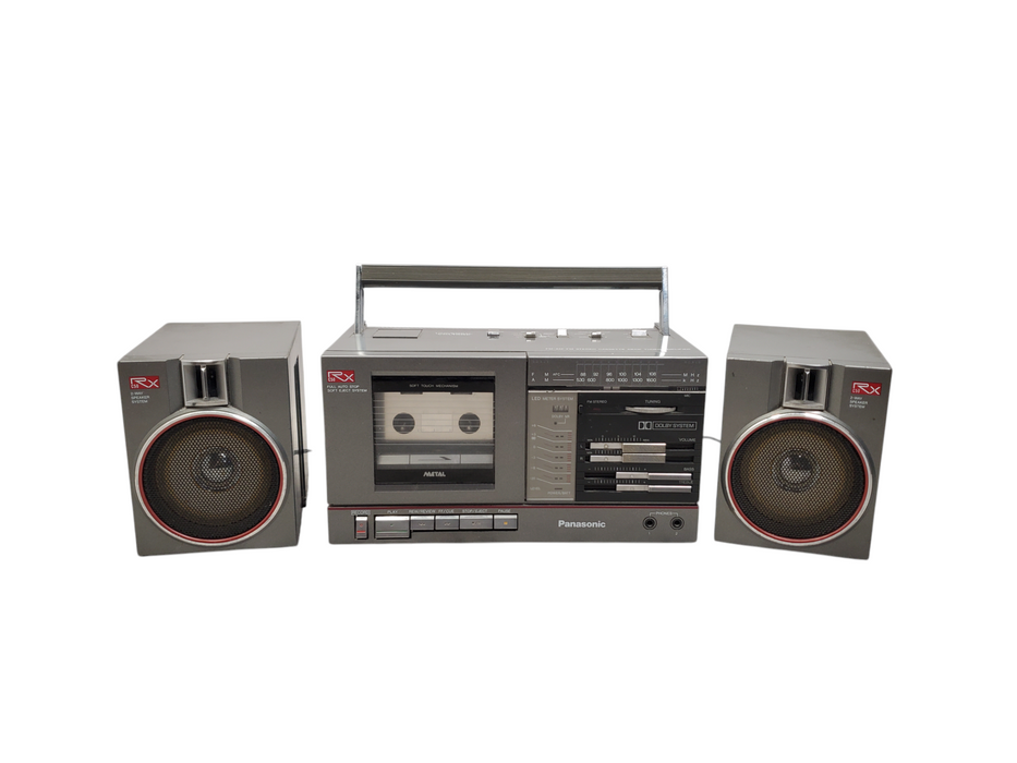 Panasonic RX-C50 FM-AM-FM Stereo Cassette Deck Tuner Amplifier