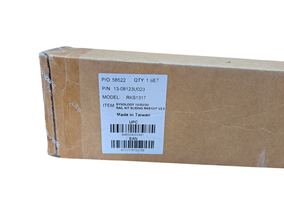 Synology RKS1317 | 1U / 2U / 3U Rail Kit Sliding V2.0 (New in Box)
