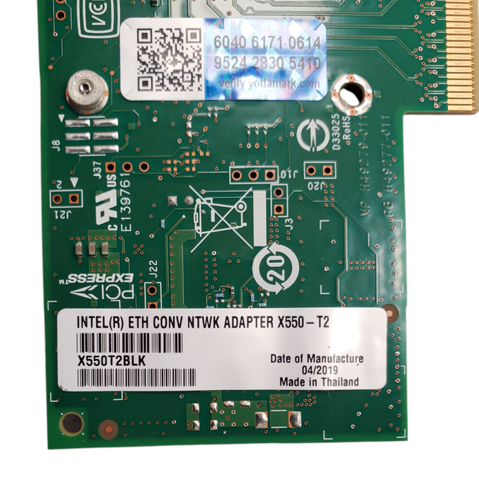 Intel X550-T2 10G DP Ethernet Server Adapter Converged Network Adapter LP