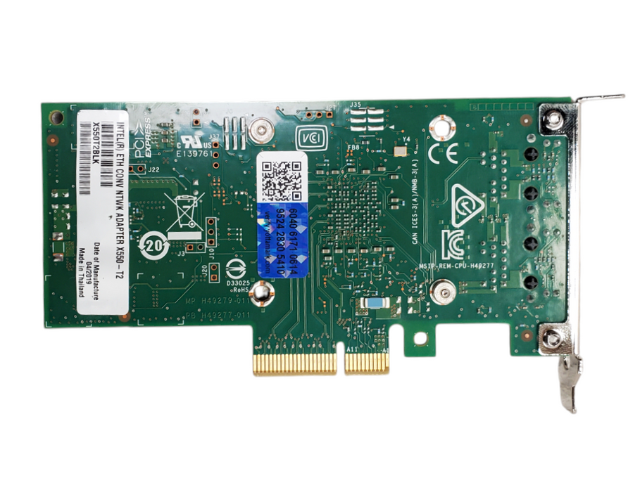 Intel X550-T2 10G DP Ethernet Server Adapter Converged Network Adapter LP