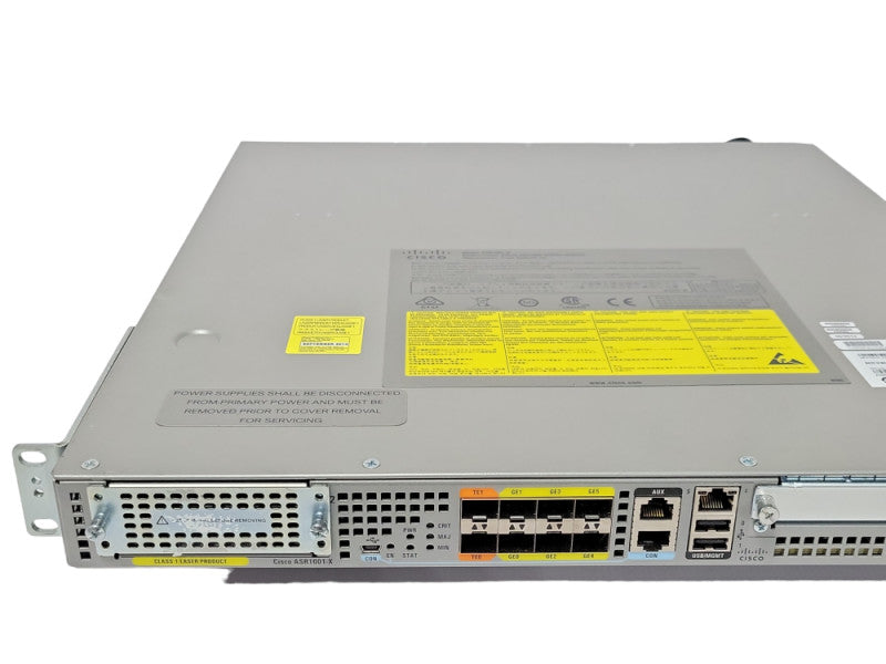 Cisco ASR1001X-20G-K9 6x 1GB SFP 2x 10GB SFP+ 2x AC Power, 2.G Throughput  _